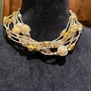 Antonio Vaccari- Venetian Sunlight Glass Necklace